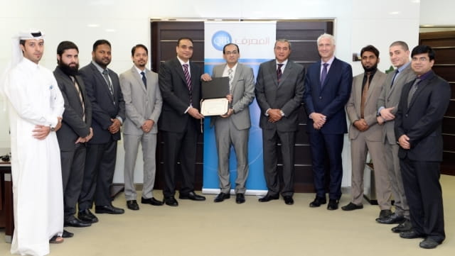 Image announcing receipt of a fraud control award.