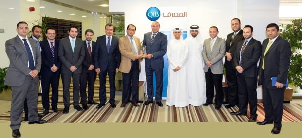 Award announcement recognizing excellence in finance services.