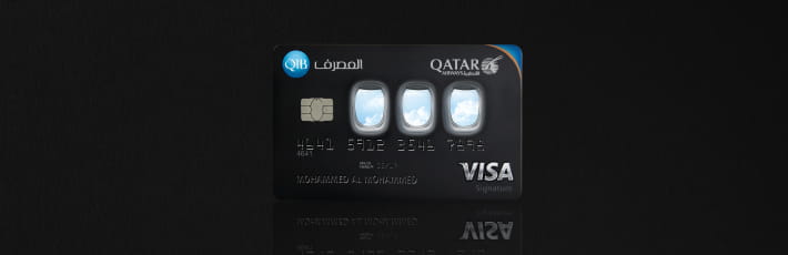 Banner displaying VS Qatar Airways related information.