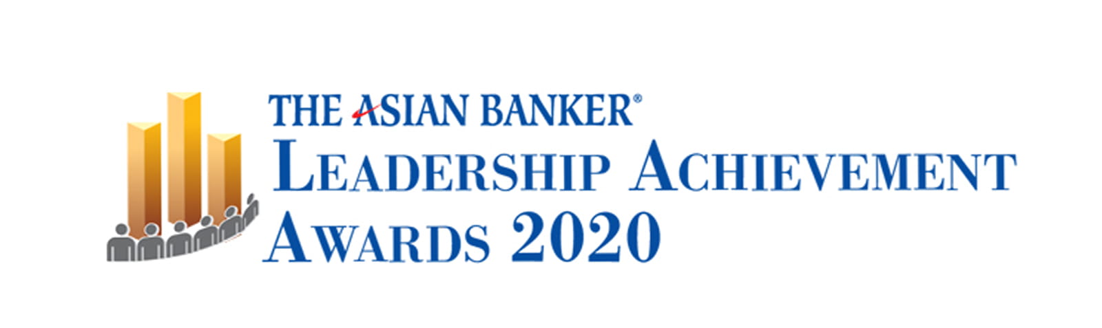 Homepage banner announcing Asian Banker award recognition