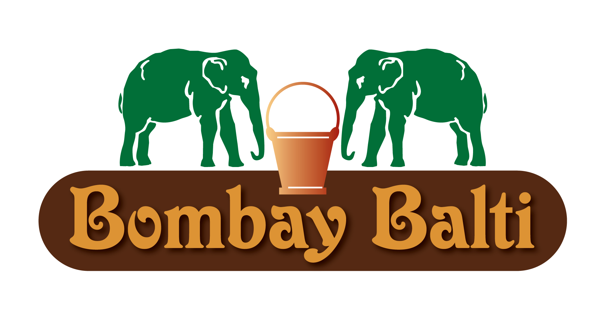 Restaurant logo displaying Bombay Balti name.