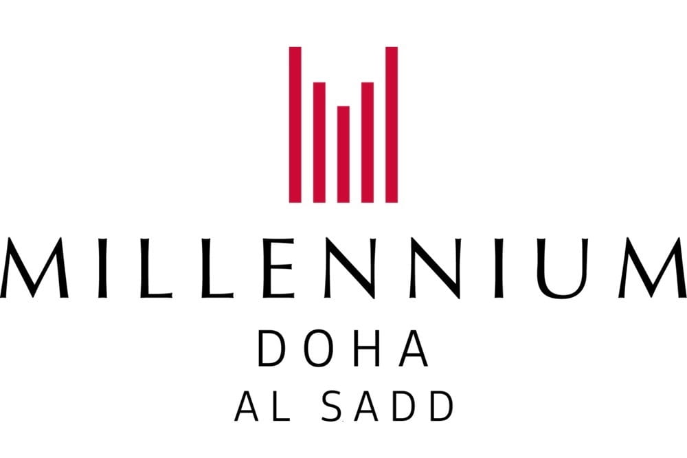 Lounge logo associated with Millennium Doha property.