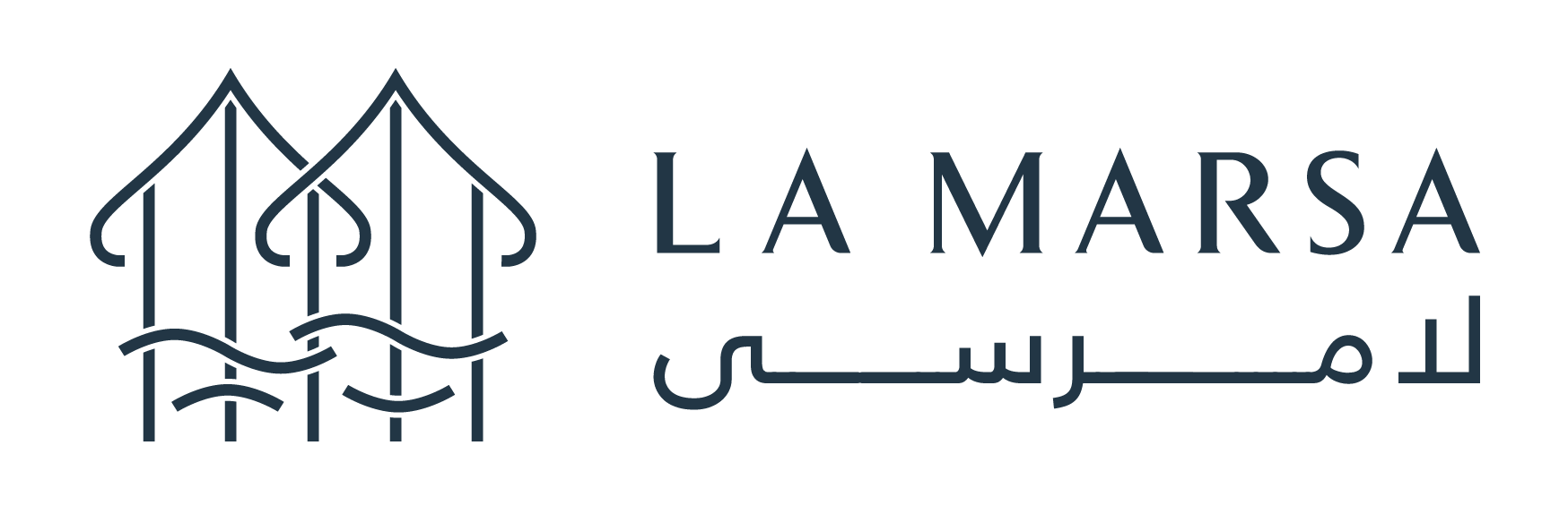 Restaurant logo displaying La Marsa name.