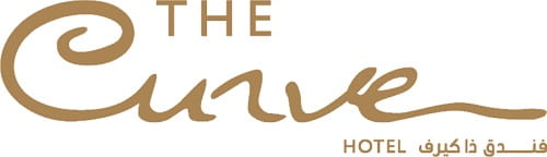 Hotel room rate logo for The Curve Hotel.