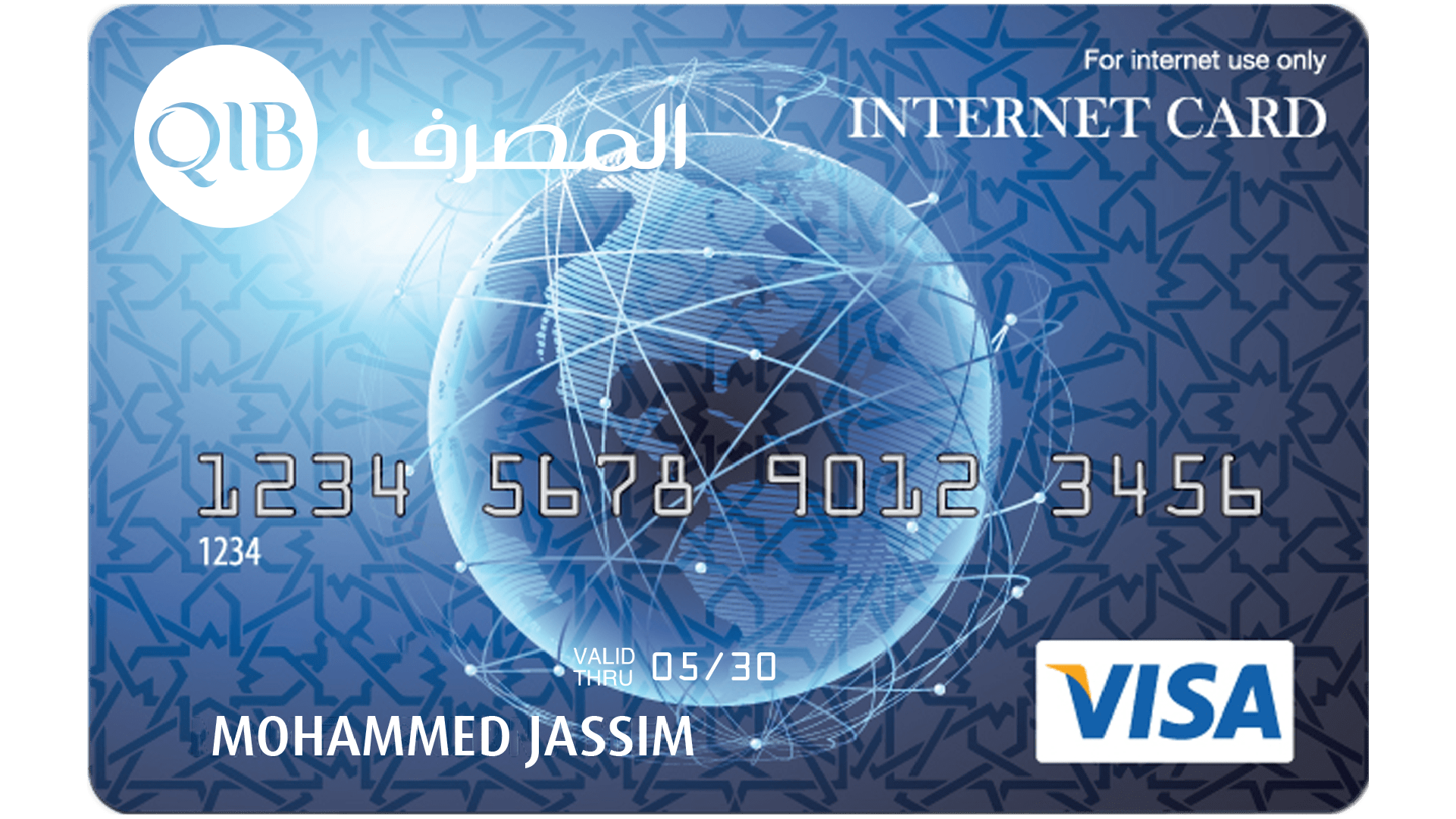 Image representing internet card product.