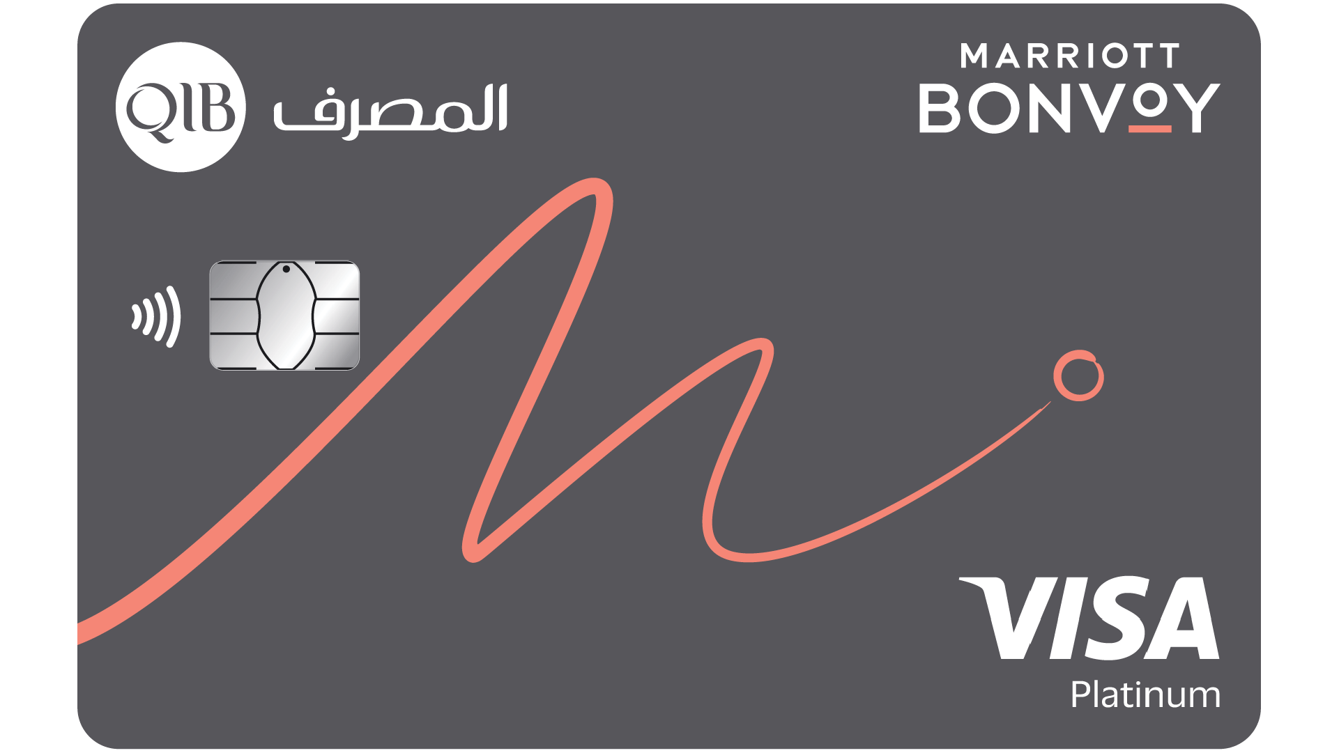 Image of platinum co-branded credit card.