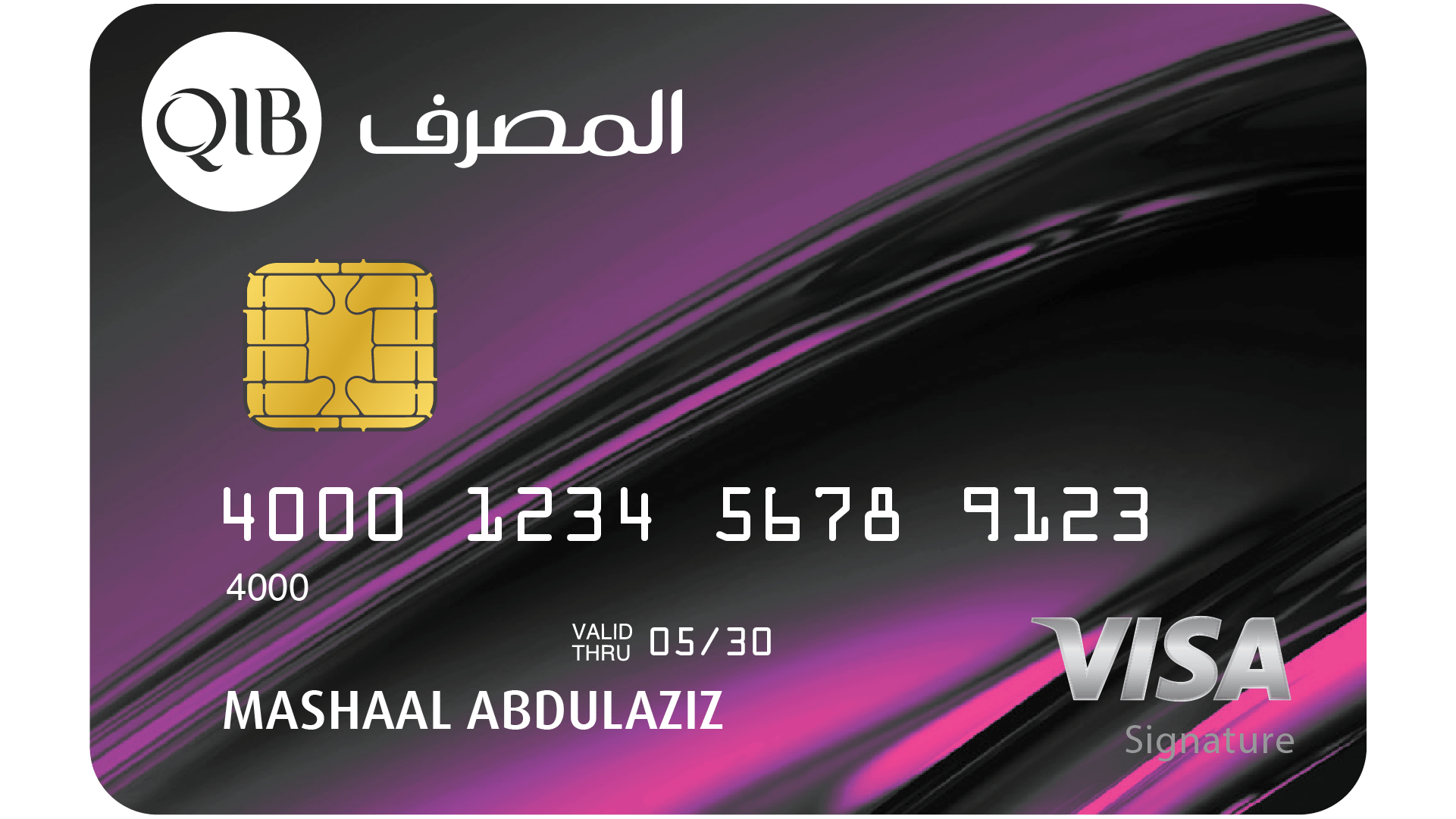 البطاقة الائتمانية للسيدات 