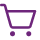 Icon showing shopping cart representing purchases