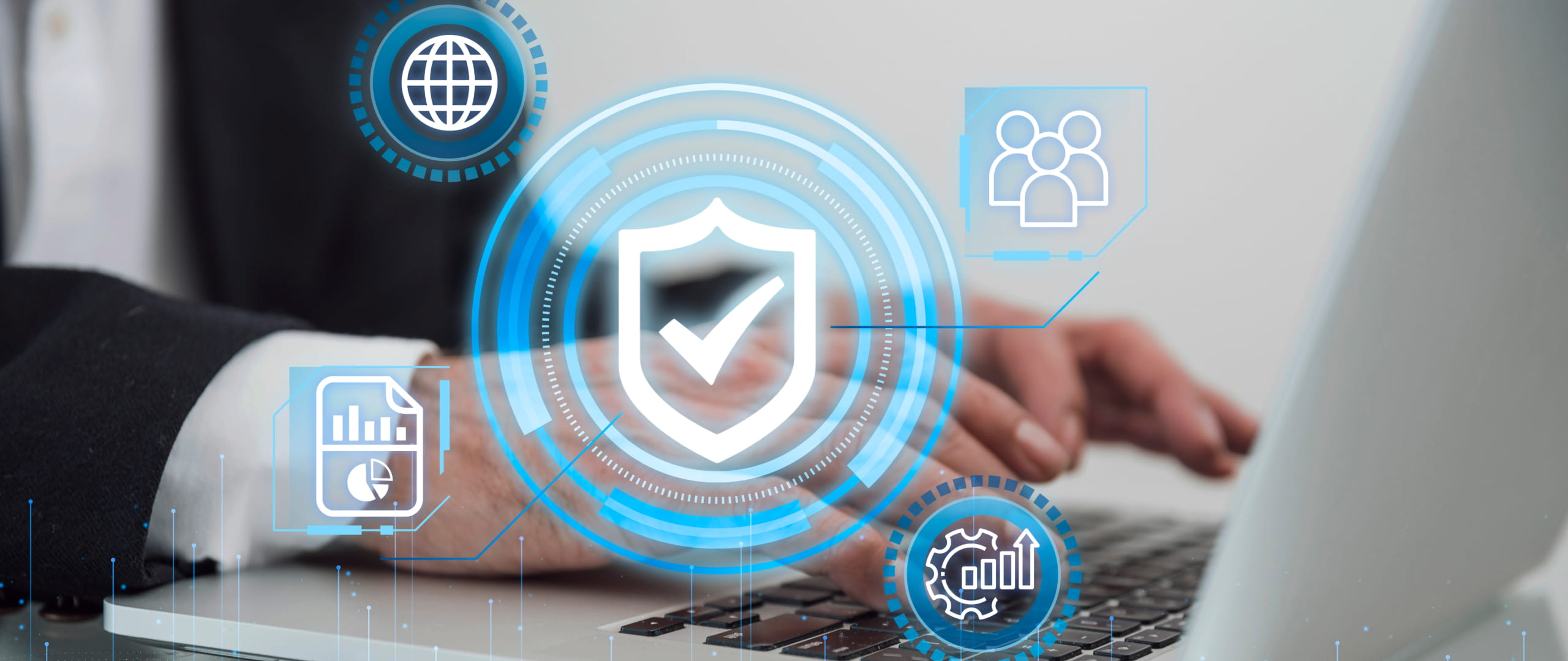 Banner highlighting information security services