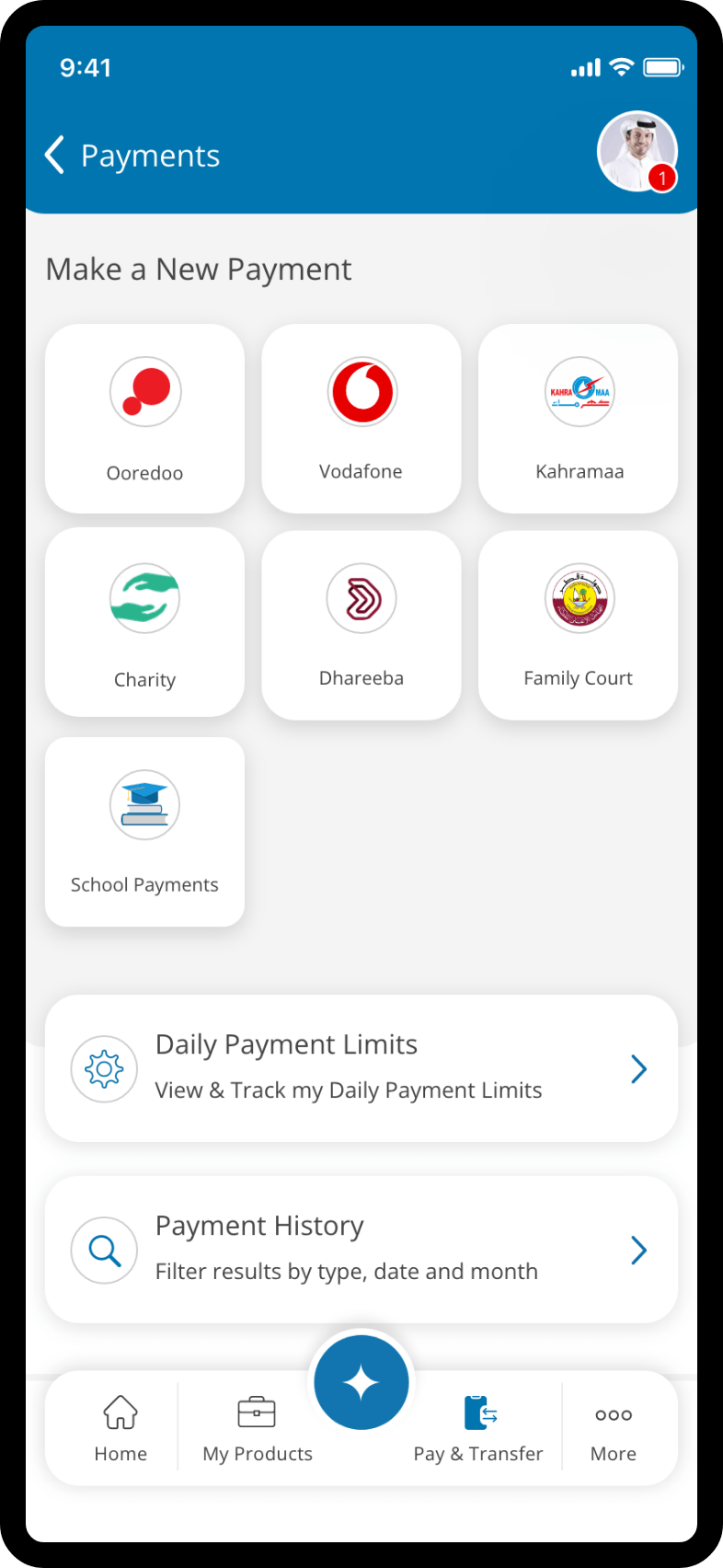 Easy to use interface