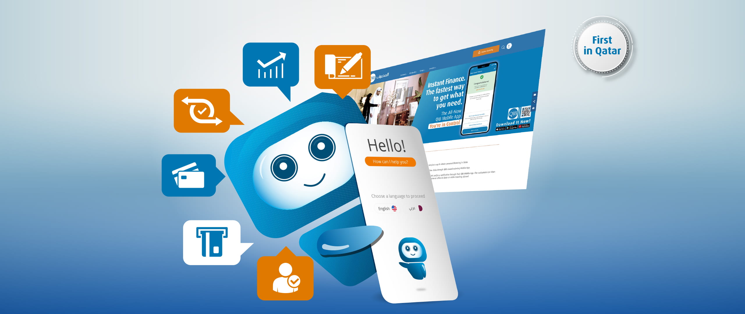 Banner introducing virtual assistant support feature.