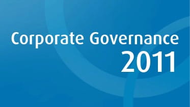 Cover thumbnail for Corporate Governance report 2011.